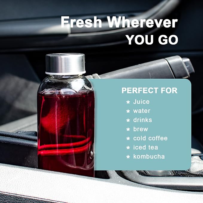 Luxfuel Clear Glass Bottles - Image 9
