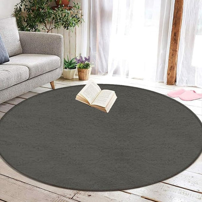 Large Round Area Rug Home Decor Modern Bathroom Rug Kitchen Office Circle Rug - Image 5
