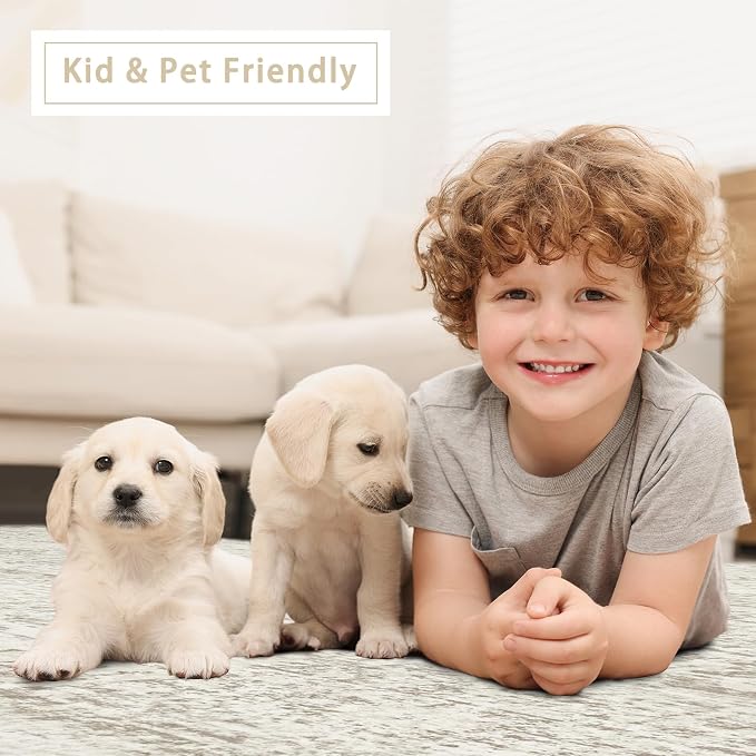 Srugn Washable Rugs 10x14 Area Rugs - Image 6