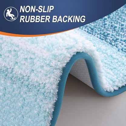 OLANLY Bathroom Runner Rugs Mat 44x24, Extra Soft Absorbent Microfiber Bath Rugs - Image 4