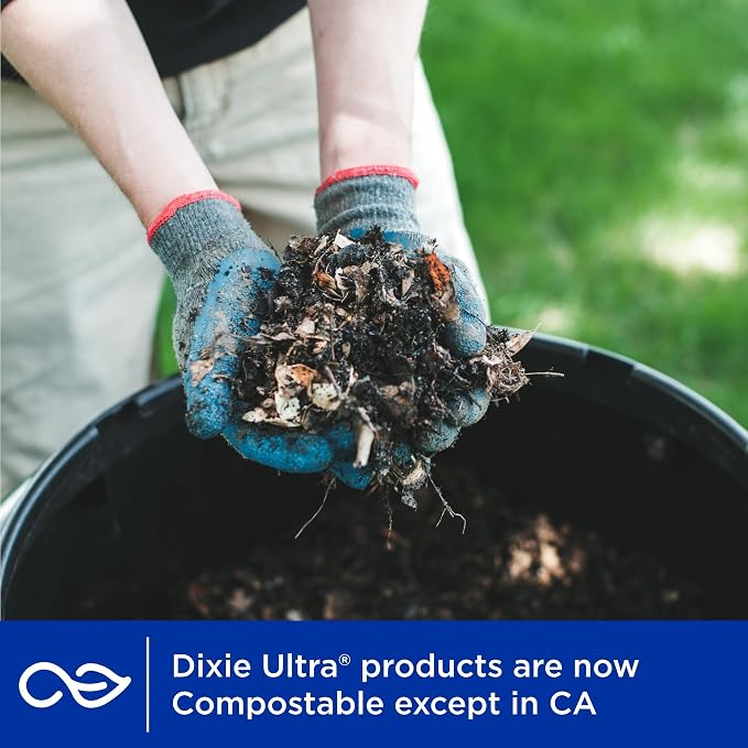 Dixie Ultra Large Paper Bowls 20oz, 25 CT - Image 4