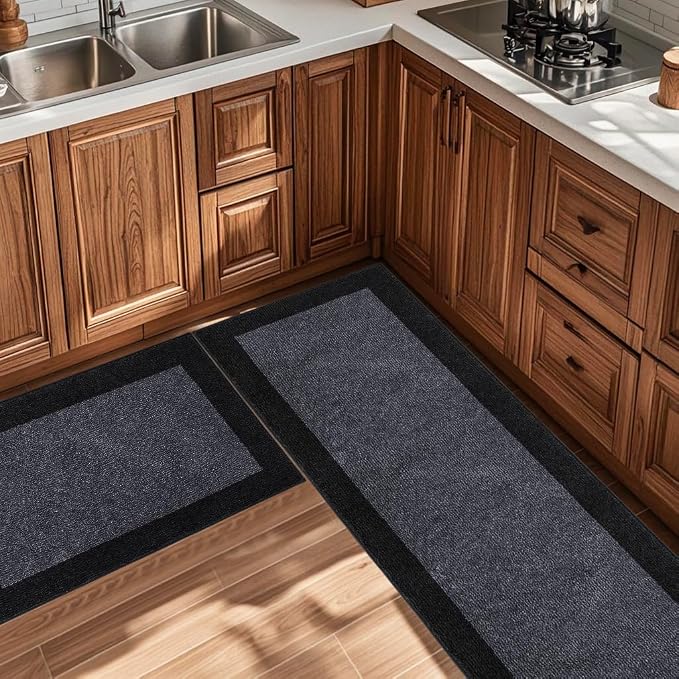 Machine Washable Kitchen Rug 24" x 84", Non Slip Kitchen Mat - Image 6