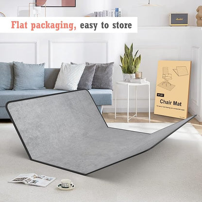 Heavy Duty Office Chair Mat for Carpet and Hardwood Floor Bohemian Desk Chair - Image 5