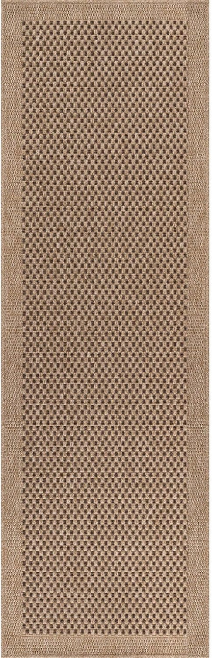 CAMILSON Indoor and Outdoor Runner Rug Natural Sisal Boho Woven Design - Image 3