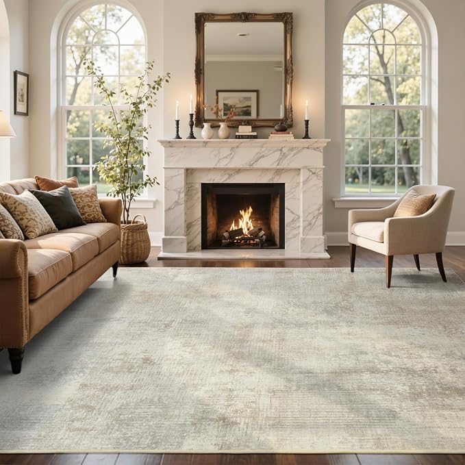 8x10 Ft Large Area Rugs for Living Room, Soft Non-Slip Washable Rugs Modern - Image 2