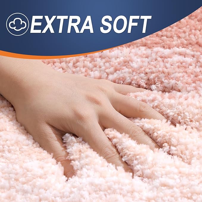 OLANLY Bathroom Runner Rugs Mat 47x24, Extra Soft Absorbent Microfiber Bath Rugs - Image 3