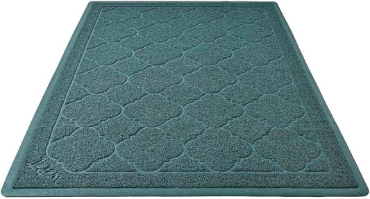 WePet Cat Litter Box Mat, Kitty Premium PVC Pad, Durable Trapping Rug, by WePet