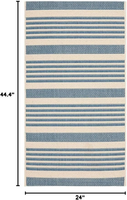 SAFAVIEH Washable Rug Outdoor Courtyard Collection - Image 2