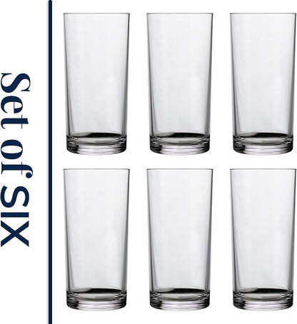 US Acrylic Classic Clear Plastic Reusable Drinking Glasses 24oz Iced-Tea Cups | - Image 8