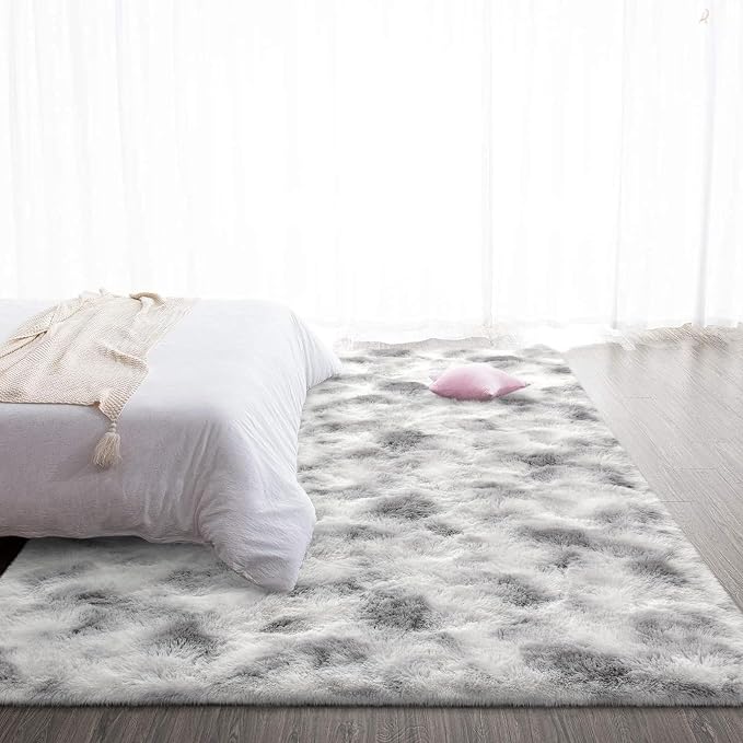 TWINNIS Super Soft Shaggy Rugs Fluffy Carpets 7x10 Feet, Indoor Modern Plush - Image 5