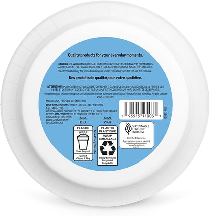 Amazon Basics Ultra Disposable Paper Bowls, 20 Oz, Microwave Safe, Soak Proof - Image 6