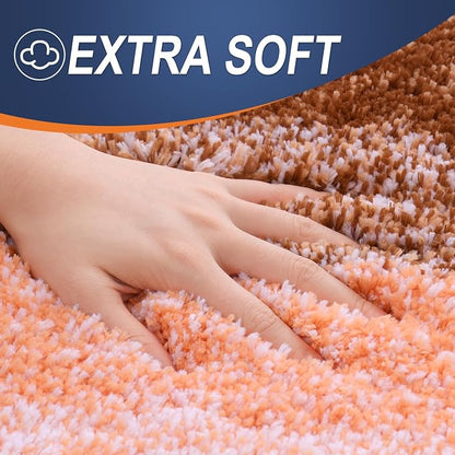 OLANLY Bathroom Runner Rugs Mat 47x17, Extra Soft Absorbent Microfiber Bath Rugs - Image 2