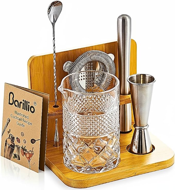 Barillio 24 Oz Crystal Cocktail Mixing Glass by Barillio