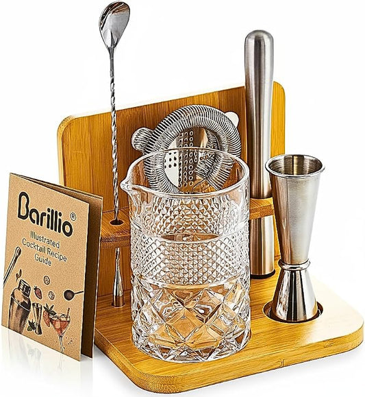 Barillio 24 Oz Crystal Cocktail Mixing Glass by Barillio
