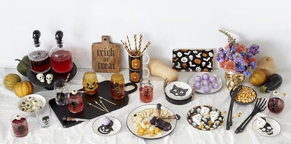 Oneida Dinnerware Set, Vintro Halloween Accent Plates, Dishwasher Safe - Image 5