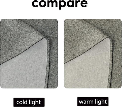 Artoid Mode Light Grey Table Runner, Seasonal Washable Kitchen Dining Table - Image 5