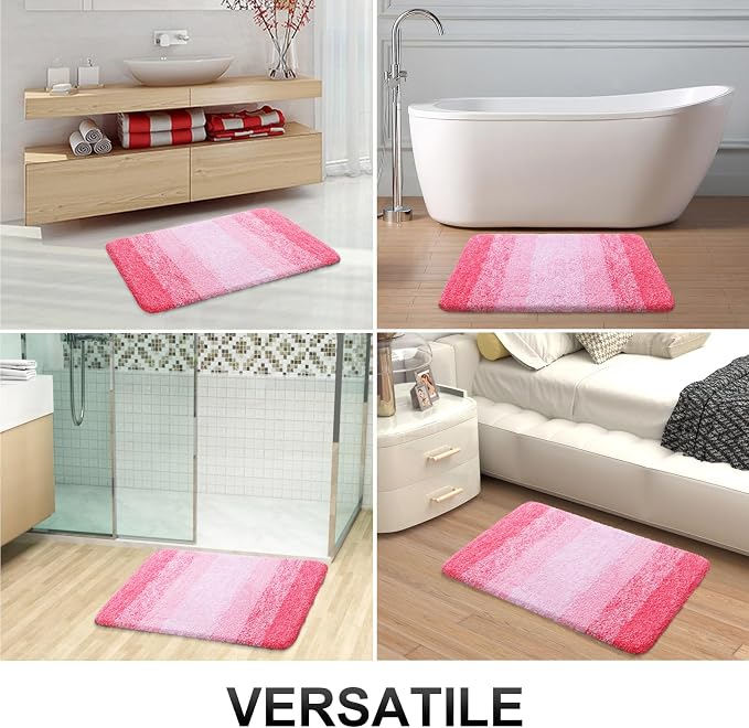 OLANLY Bathroom Runner Rugs Mat 44x24, Extra Soft Absorbent Microfiber Bath Rugs - Image 6