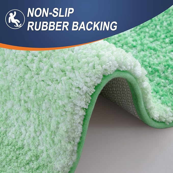 OLANLY Bathroom Runner Rugs Mat 47x17, Extra Soft Absorbent Microfiber Bath Rugs - Image 4