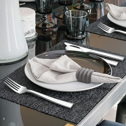 Silverware Set for 6, CXJY 30-Piece Stainless Steel Flatware Cutlery Set - Image 4