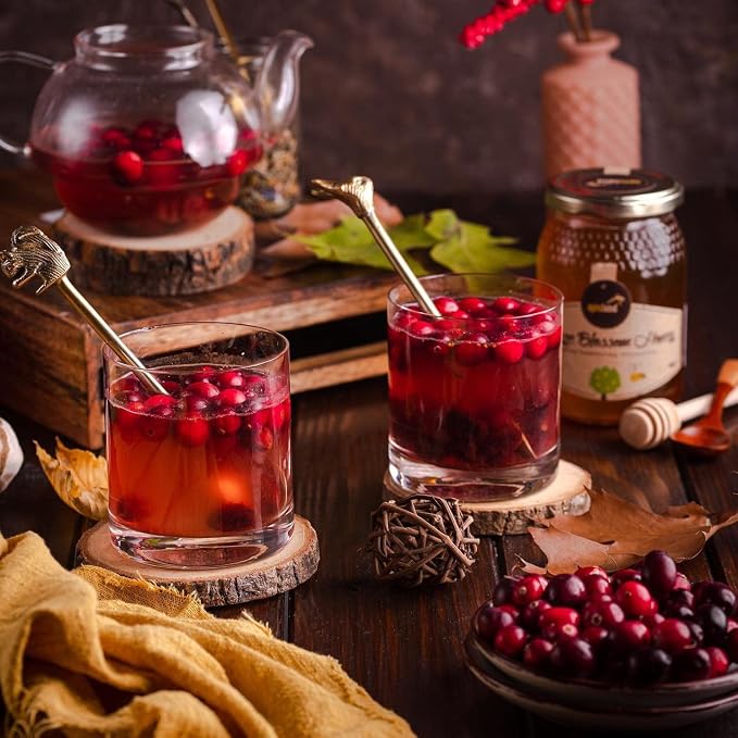 Everyday Drinking Glasses Set of 8 Drinkware Hurricane Glasses, Kitchen Glasses - Image 7