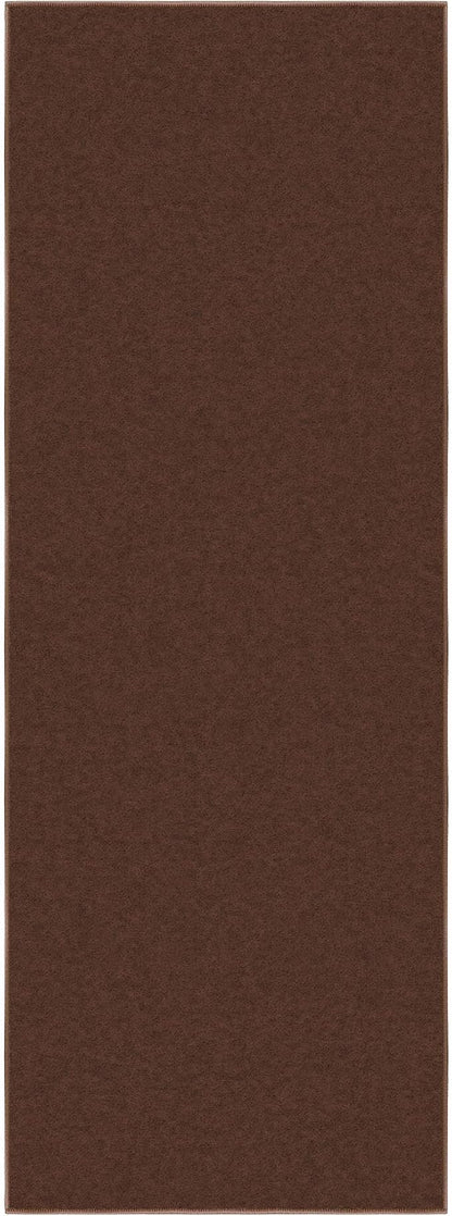 Ottomanson Hallway Runner Rug 1'10" x 6' Non Slip Solid Area Rugs Easy to Clean - Image 6