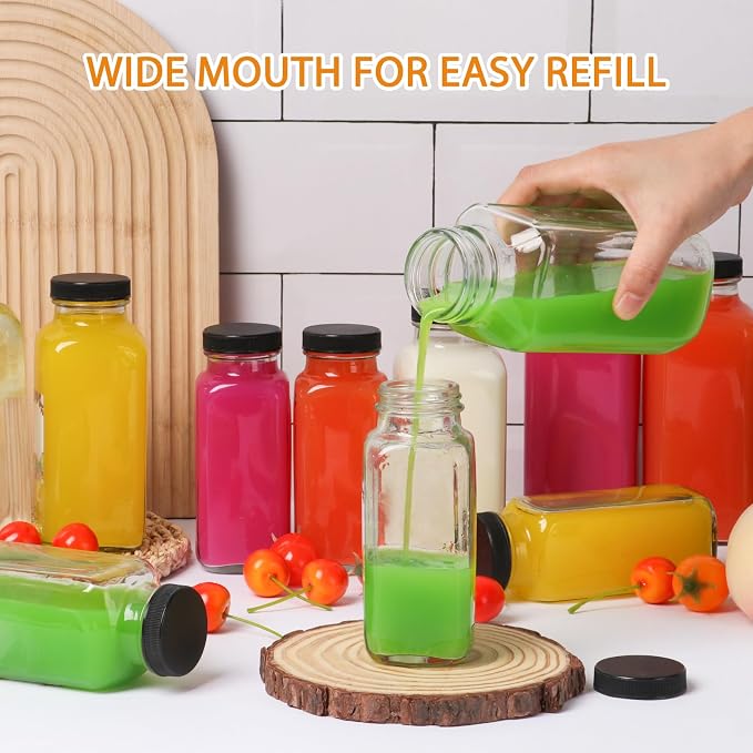 AuroTrends 8 oz Glass Bottles 12-Pack - Image 7