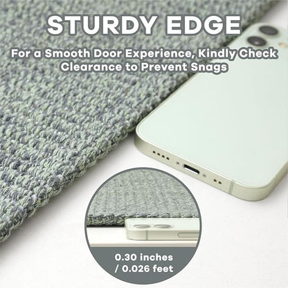 EARTHALL Washable Runner Rug 2x6 Ft Non Slip Runners - Image 3