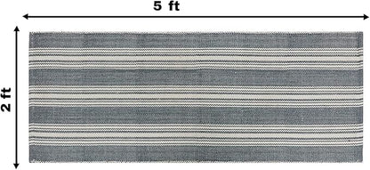 Hand Woven 100% Cotton Yoga Mat- Thick Handloom Made in India- - Image 3