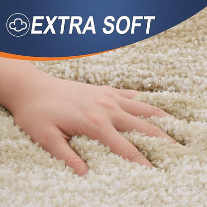 OLANLY Bathroom Runner Rugs Mat 59x20, Extra Soft Absorbent Microfiber Bath Rugs - Image 2