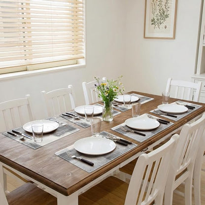 Emvency Farmhouse Placemats Set of 6, 12x18 Inch - Image 5