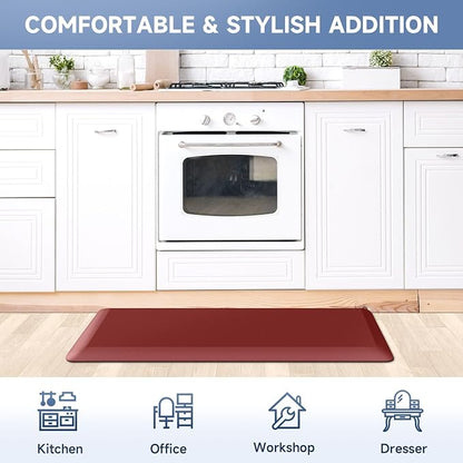 4/5 Inch Thick Kitchen Mat Anti Fatigue Mat Kitchen Rugs Kitchen Decor Non-Slip - Image 7