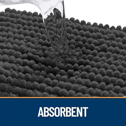 OLANLY Dog Door Mat for Muddy Paws 47x24, Ultra Absorbent Chenille Mud Doormat - Image 4