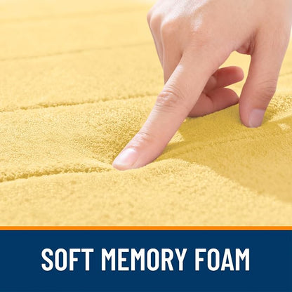 OLANLY Memory Foam Long Bathroom Rugs Runner 44x20, Super Soft Absorbent Bath - Image 5