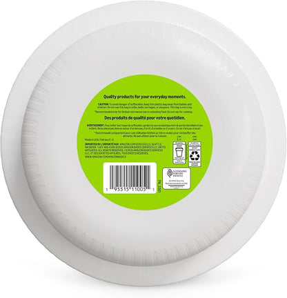 Amazon Basics Everyday Disposable Paper Bowls, 10 oz, Microwave Safe, Soak Proof - Image 6