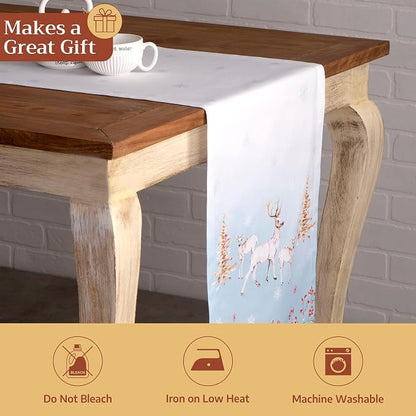 Maison d' Hermine Table Runner 100% Cotton 14.50" x 108" | Table Runners 108 - Image 5