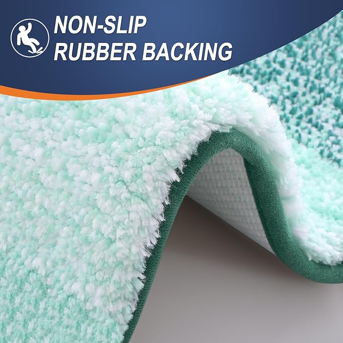 OLANLY Bathroom Rugs Mat 36x24, Extra Soft Absorbent Microfiber Bath Rugs - Image 4