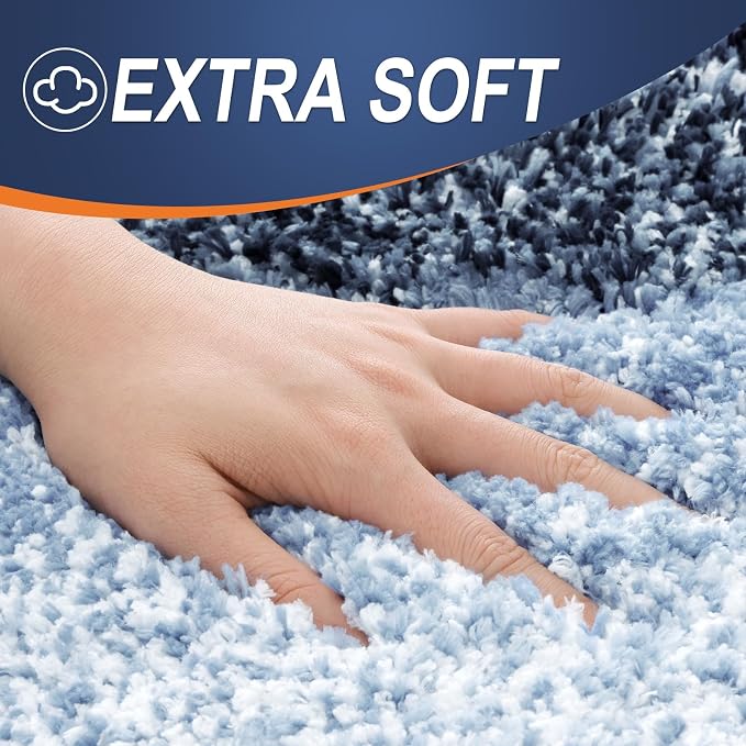 OLANLY Large Bathroom Rugs Mat 54x24, Extra Soft Absorbent Microfiber Bath Rugs - Image 2