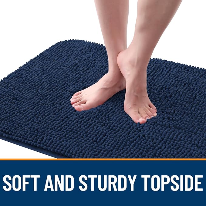 OLANLY Dog Door Mat for Muddy Paws 50x30, Absorbs Moisture and Dirt, Absorbent - Image 4