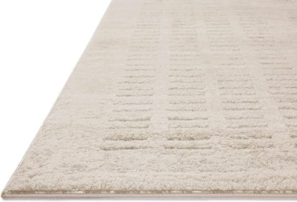 Loloi Amber Lewis Monty Collection MOT-03 Ivory/Beige 4'-0" x 6'-0", .50" Pile - Image 4
