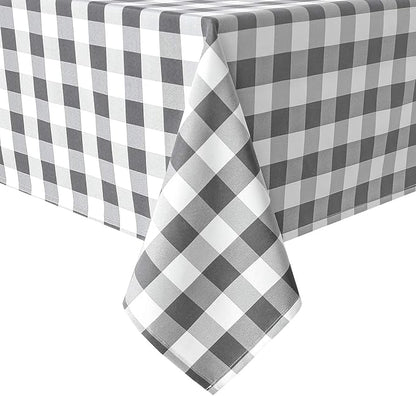 Checkered Tablecloth Rectangle by Hiasan