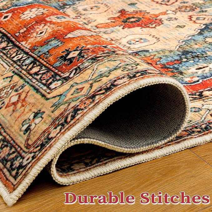 SERISSA Area Rug 3x5 Boho Tribal Rugs - Image 6
