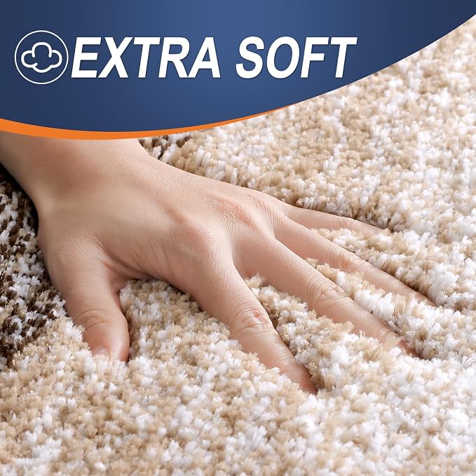 OLANLY Bathroom Runner Rugs Mat 47x24, Extra Soft Absorbent Microfiber Bath Rugs - Image 3