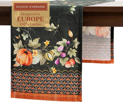 Maison d' Hermine Table Runner 100% Cotton 14.50" x 108" | Table Runners 108 by MaisondHermine