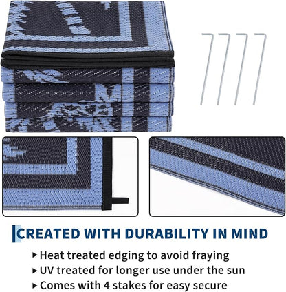 Garvee Outdoor Rug 8x10 Waterproof - Image 4
