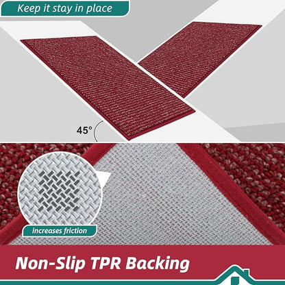 BEQHAUSE Dirt Trapper Door Mat 36" x 60", Non-Slip Washable Doormats Entrance - Image 6