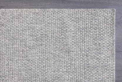 CAMILSON Easy Jute Rug 5x7 Indoor Outdoor Gray Farmhouse Area Rugs - Image 8