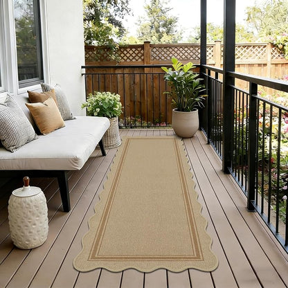 Easy Jute Kitchen Runner 2x6 Kitchen Runner Rug Washable Non Slip Outdoor Rug - Image 8
