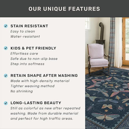 Blue Rugs for Bedroom - Image 7