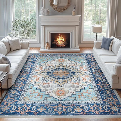 Lofus 9x12 Area Rugs for Living Room, Washable Area Rug, Rugs for Bedroom by Lofus