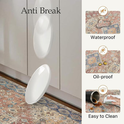 GENIMO Kitchen Mats for Floor, Kitchen Rugs Non Slip Washable, Waterproof Anti - Image 5